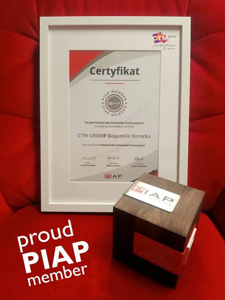 Certyfikat PIAP dla CTM Group