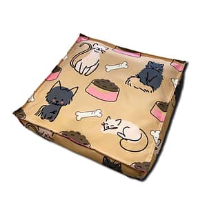 Square bed for pet