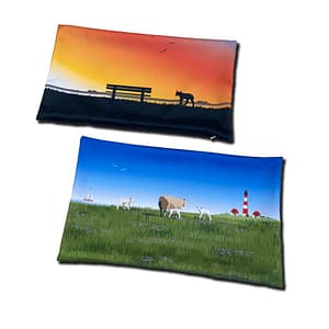 Cushion covers with sublimation imprint