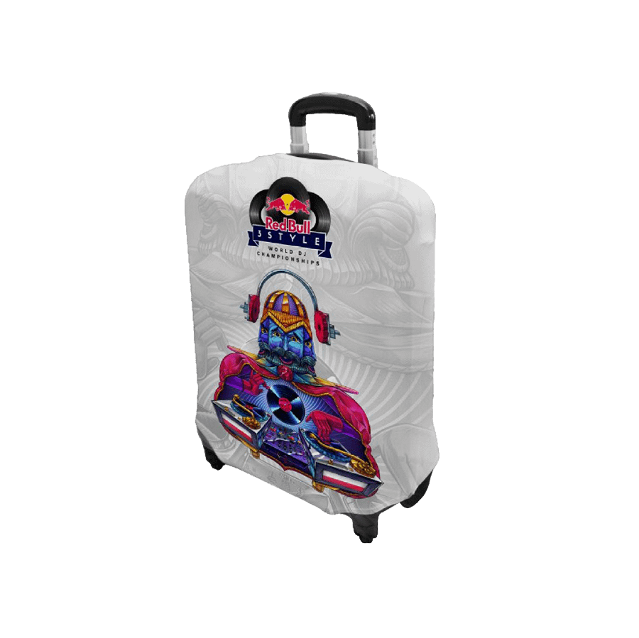 Etui na walizkę z nadrukiem