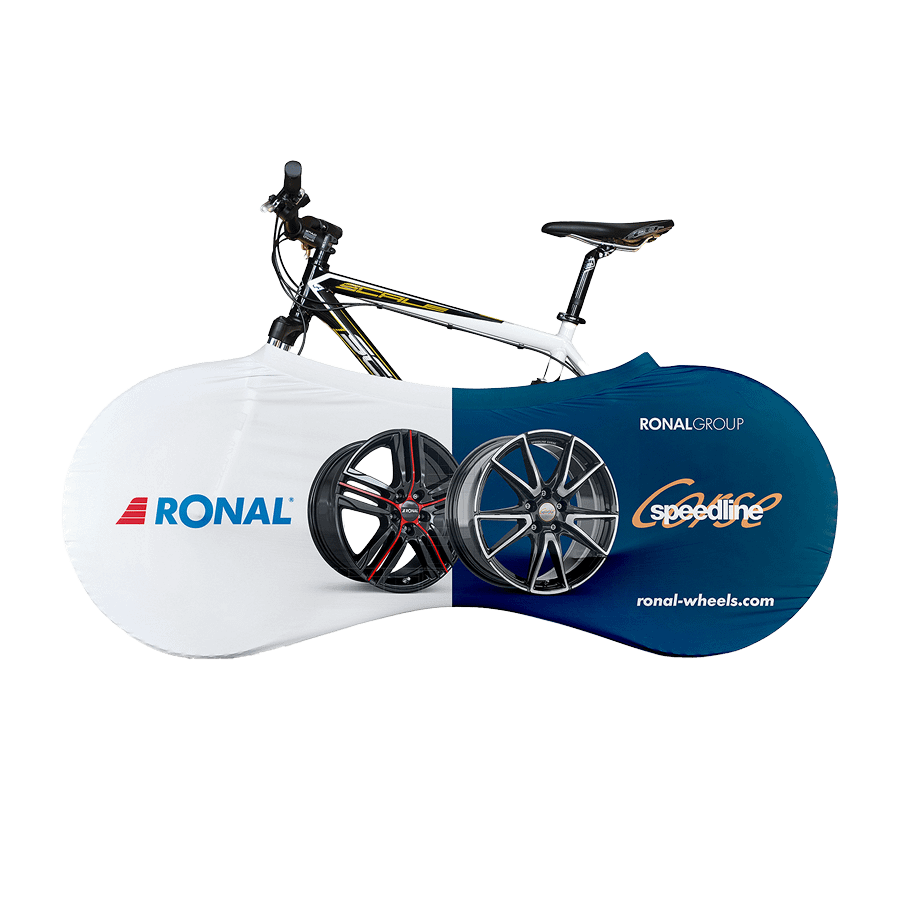 Pokrowiec na rower z nadrukiem